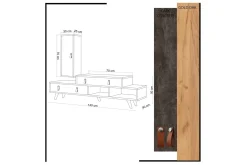 Mod Design TV-benk/Skap
