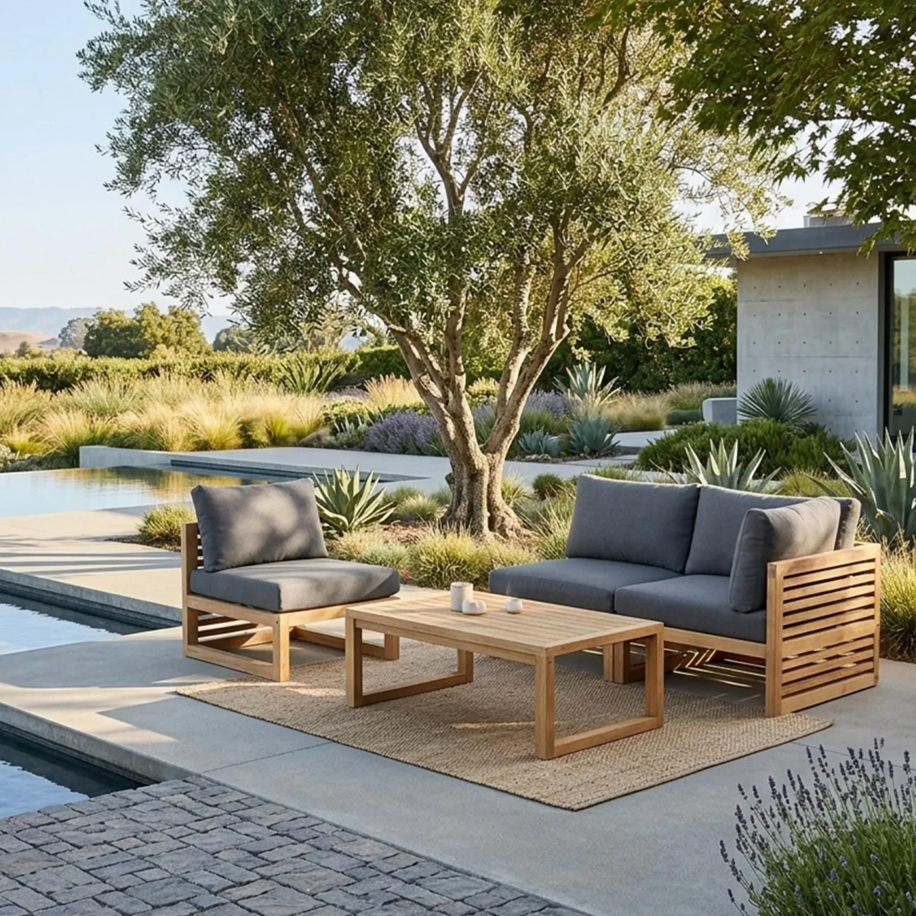 Modulsofa HOME4YOU Serenity midtdel