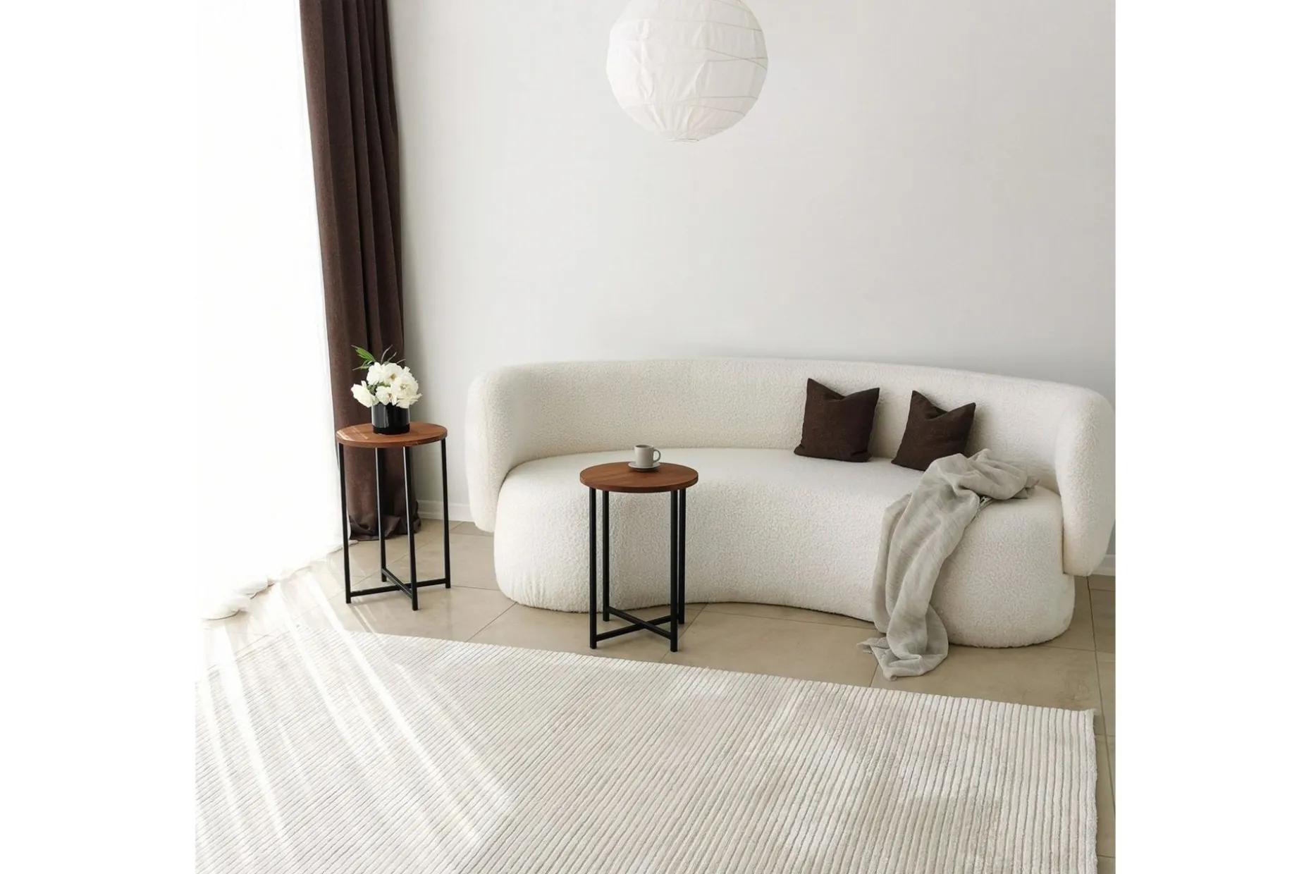 Mogue Sofabord 35x35x35 cm Rundt