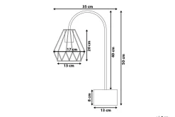 Mooni Bordlampe 35 cm