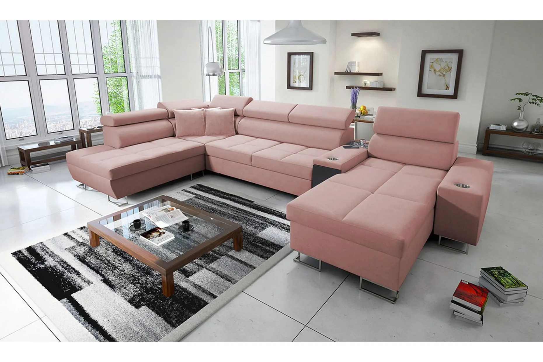 Morenia 4-seters Hjørnesovesofa Høyre
