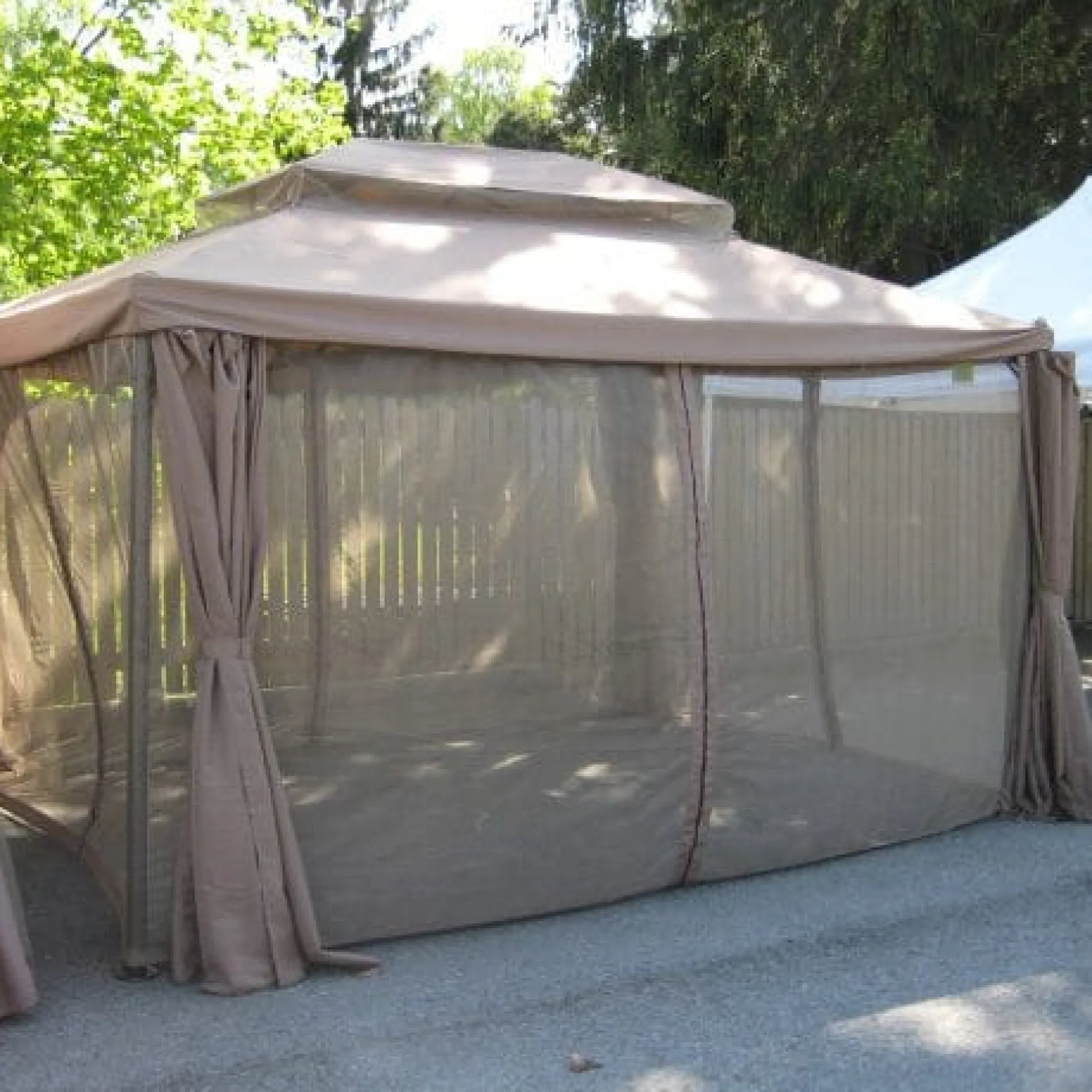 Mosquito Nets for Gazebo HOME4YOU