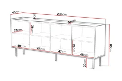 Munkedal Kommode 200 cm