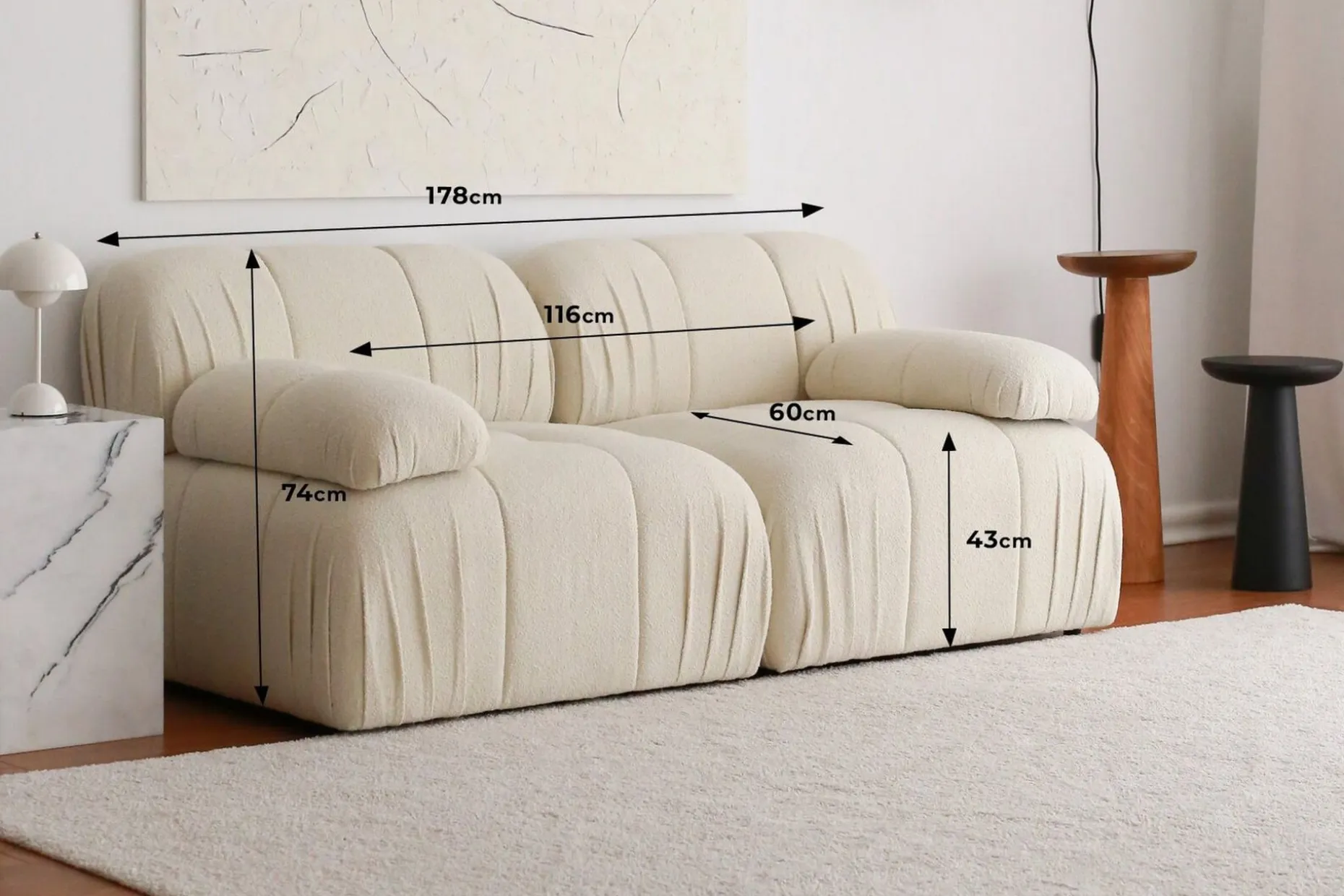 Murum Sofa 2-seter