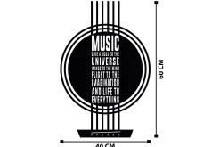 My Music Veggdekor
