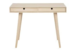 Myrviken Skrivebord 100 cm med Oppbevaring 2 Skuffer