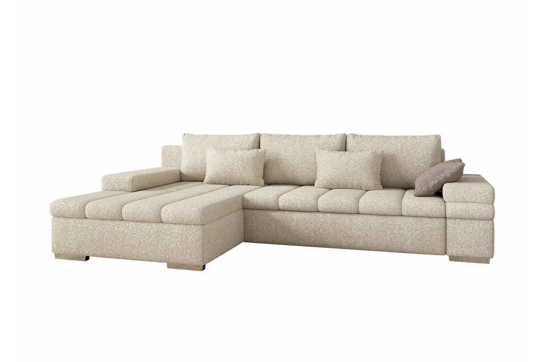 Naoma 3-seters Hjørnesovesofa