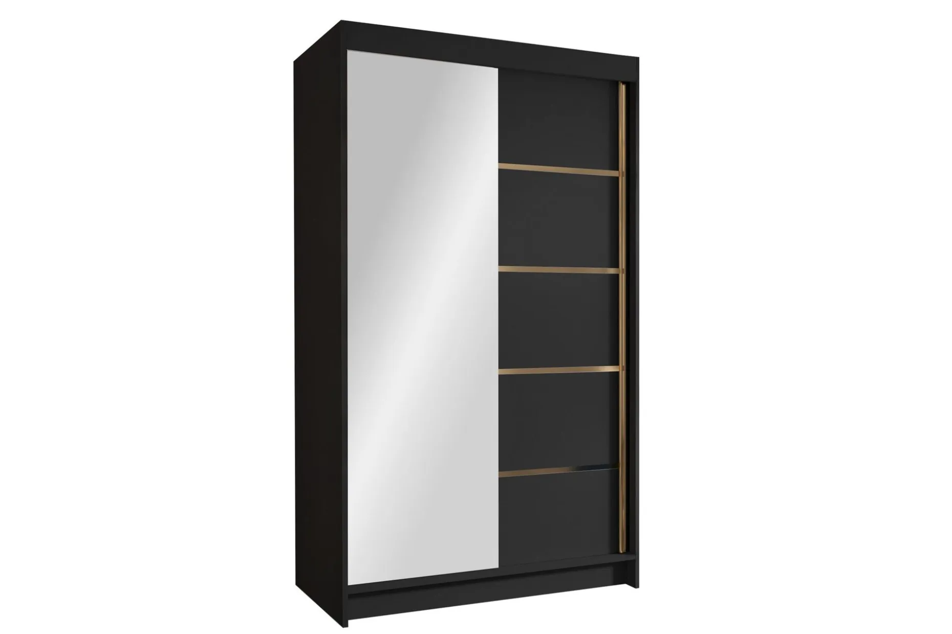Narbonne Garderobe med Speil 100x200 cm