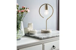 Narcissus Bordlampe 40 cm E27