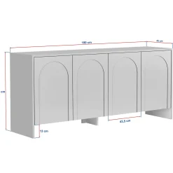 Nelora Konsollbord 180 cm