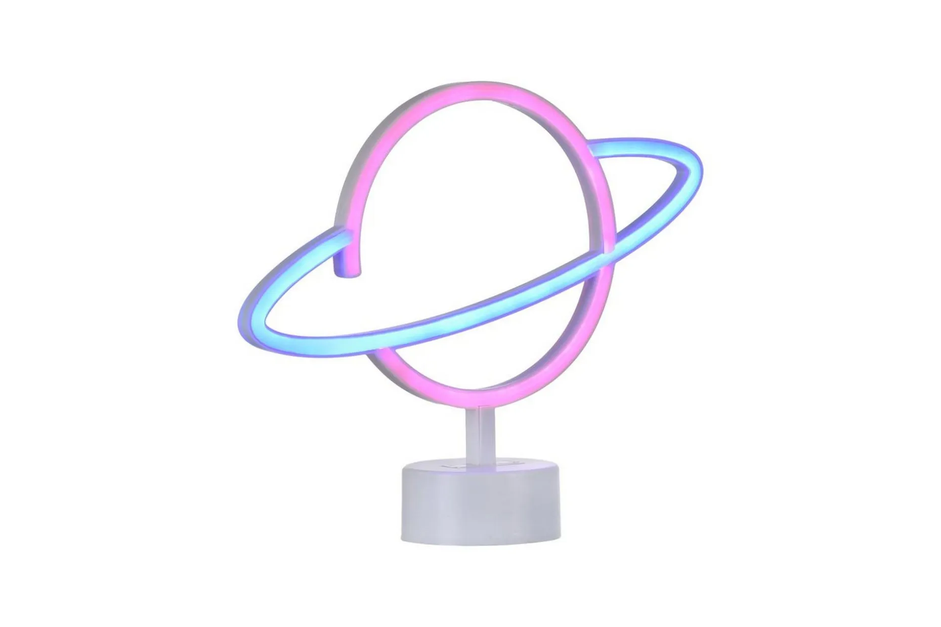 Neon-Saturnus Just Light Dekorativ Lampe