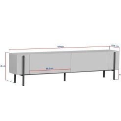 Nexus TV-benk 180 cm