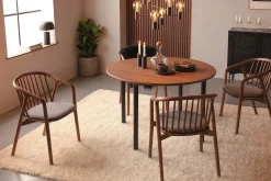 Noira Spisestol med Armlener