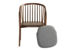 Noira Spisestol med Armlener