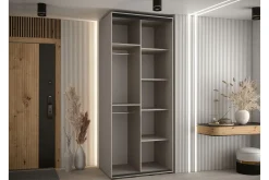 Norrebon Garderobe med Speil 100x235 cm