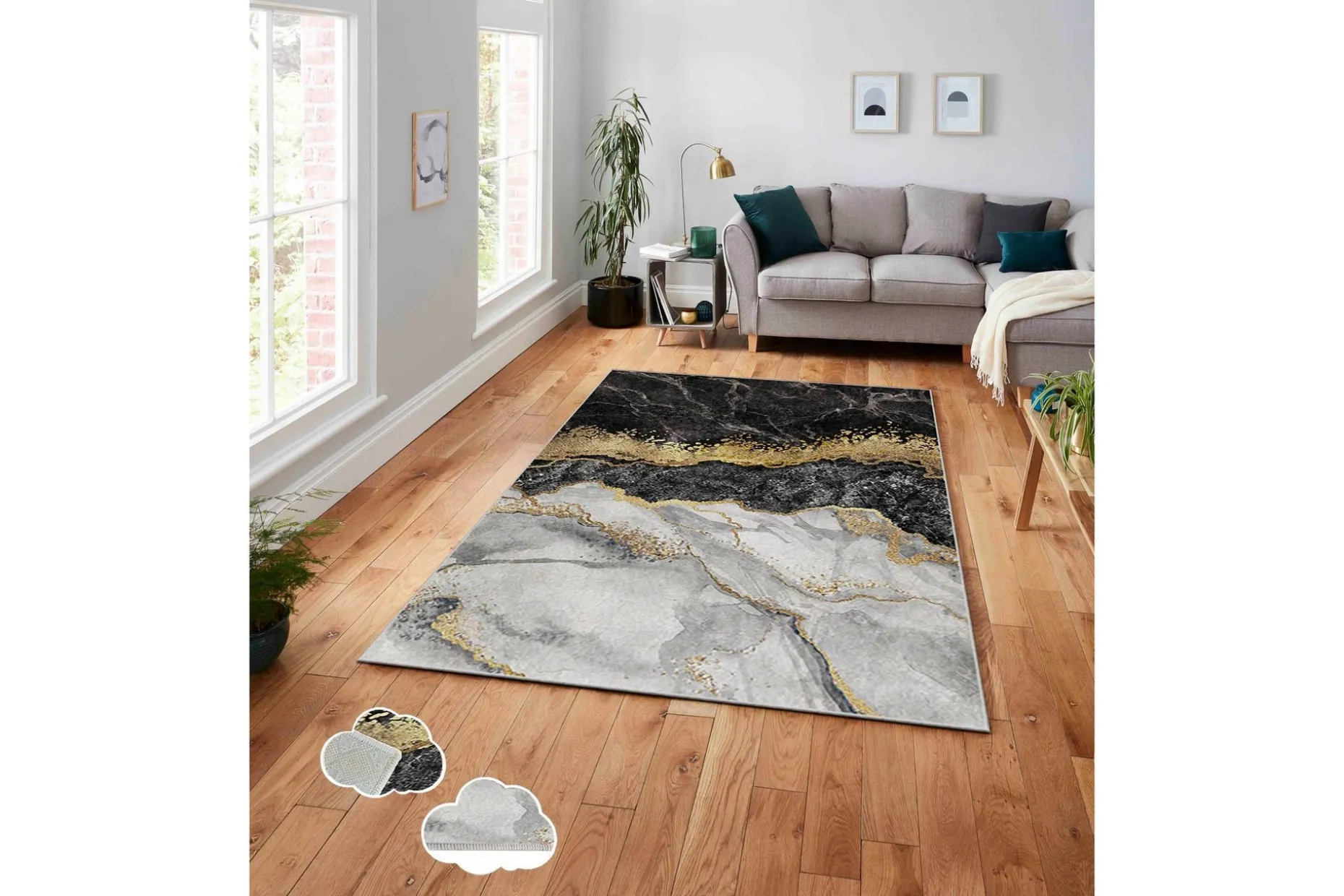 Nunki Wiltonteppe 80x140 cm Rektangulær