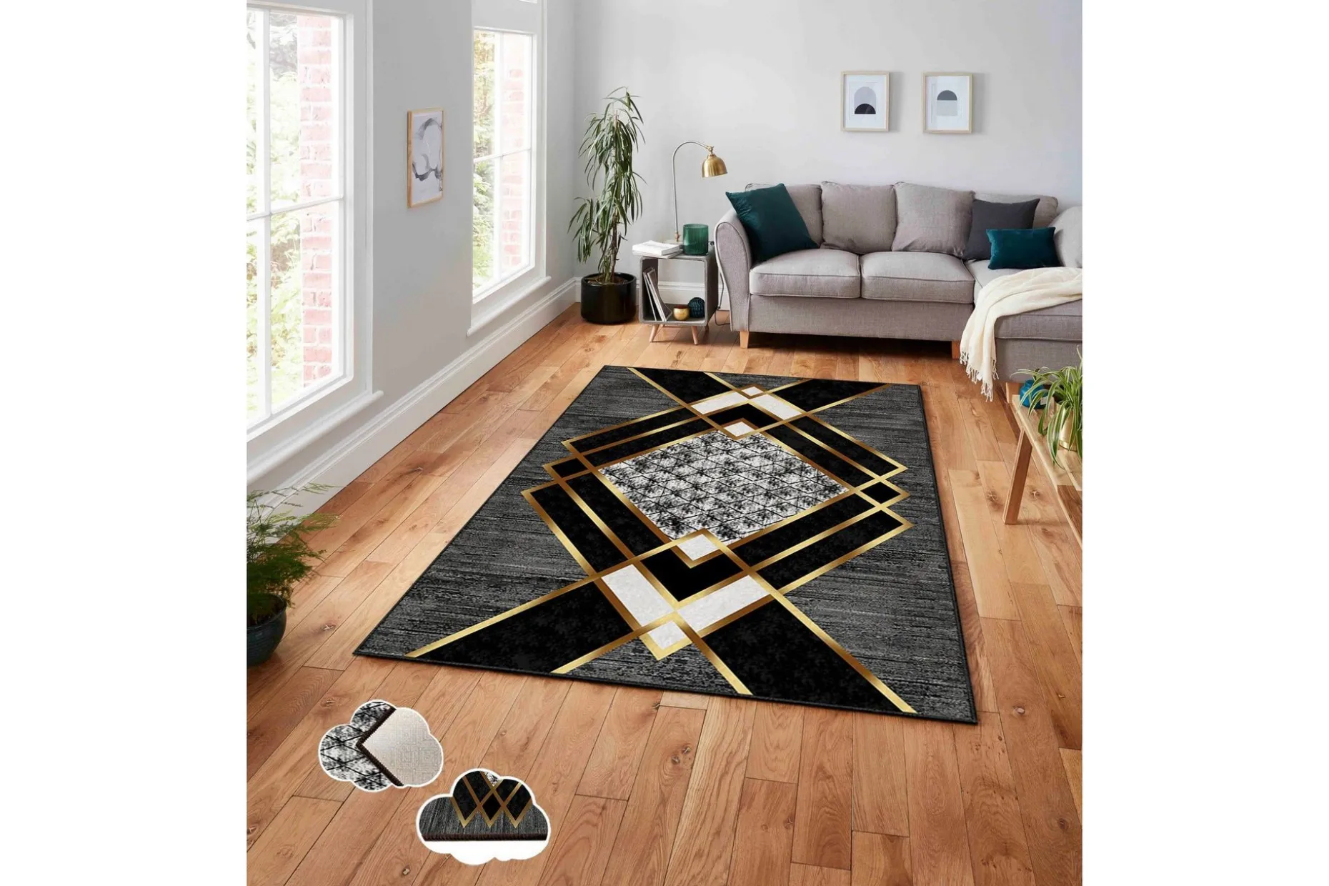 Nunki Wiltonteppe 160x230 cm Rektangulær