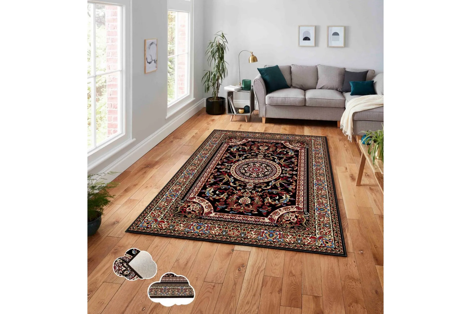 Nunki Wiltonteppe 160x230 cm Rektangulær