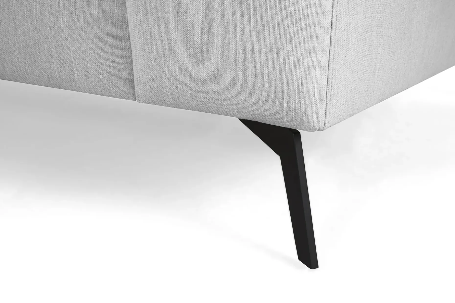 Ocean Lyx 6-seters Venstrevendt U-formet Sofa med Divan og Sjeselong + Fotskammel i Stoff
