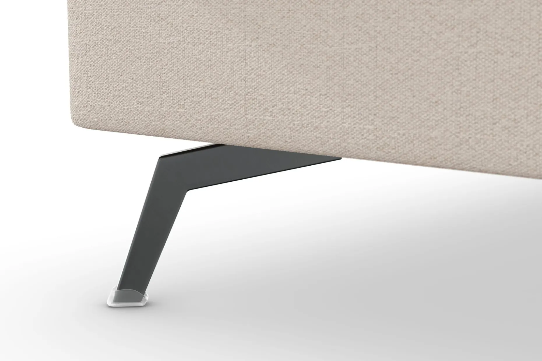 Ocean Lyx 4-seters Venstrevendt L-formet Sjeselongsofa i Stoff