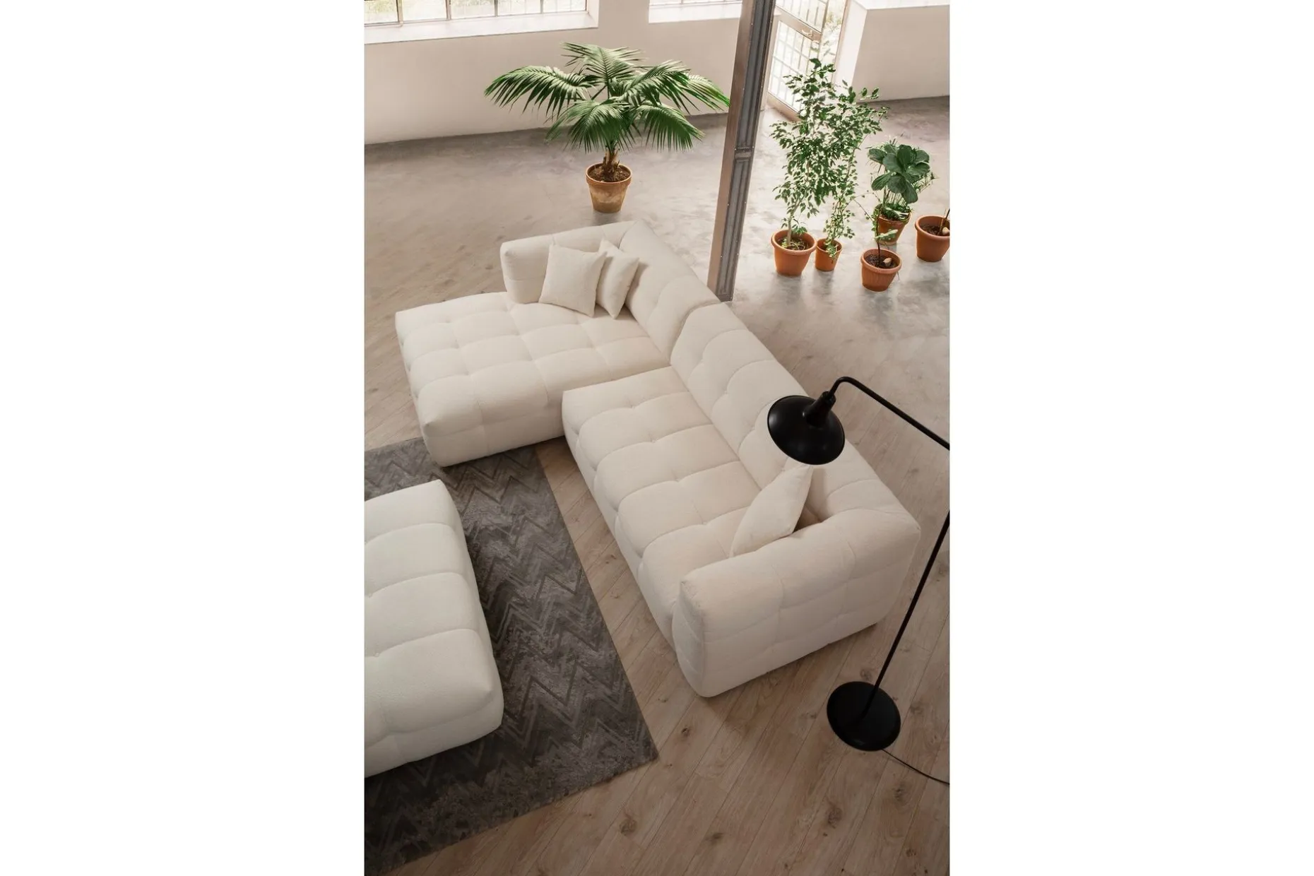 Octavian Sofa med Sjeselong 5-seter