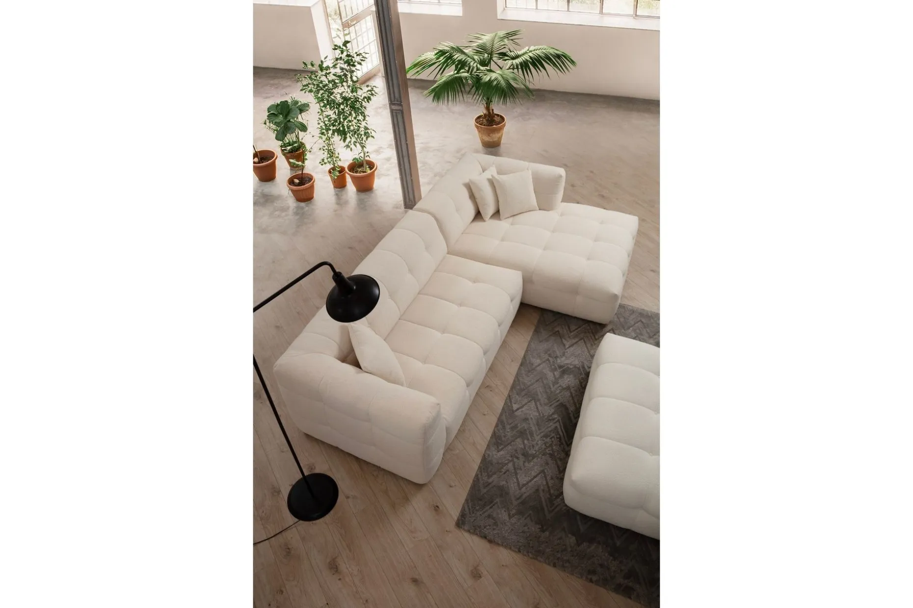Octavian Sofa med Sjeselong 5-seter