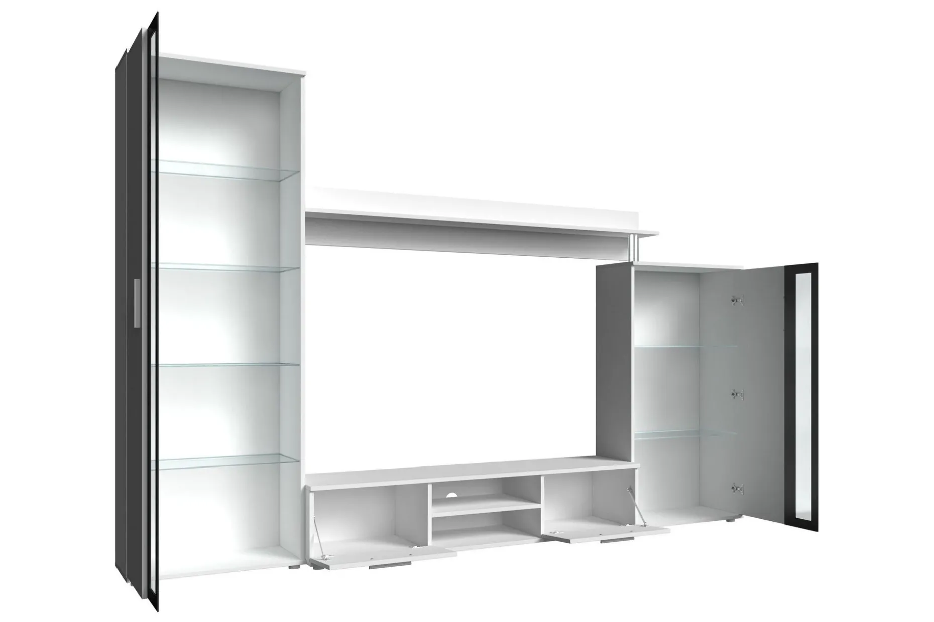 Olerum TV-møbelsett 256x40 cm