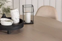 Olivia Spisegruppe 110 cm Rund med 4 Polar Stoler