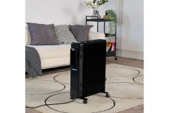 Oljeelement Black+Decker Digital Svart