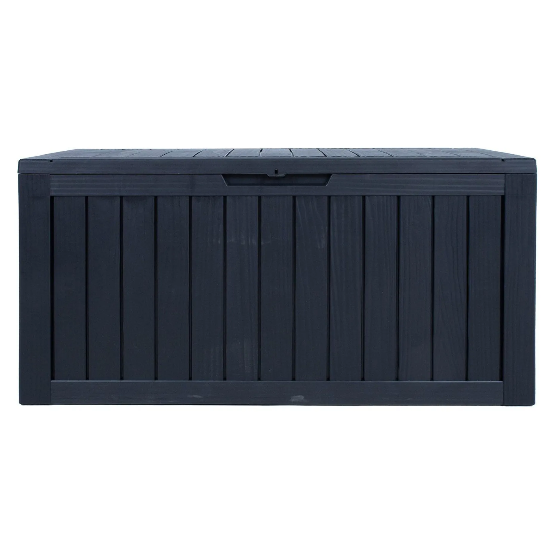 Oppbevaringsboks HOME4YOU Bomm 117,5x47,5x59 cm/300L, Svart plast