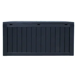 Oppbevaringsboks HOME4YOU Bomm 117,5x47,5x59 cm/300L, Svart plast