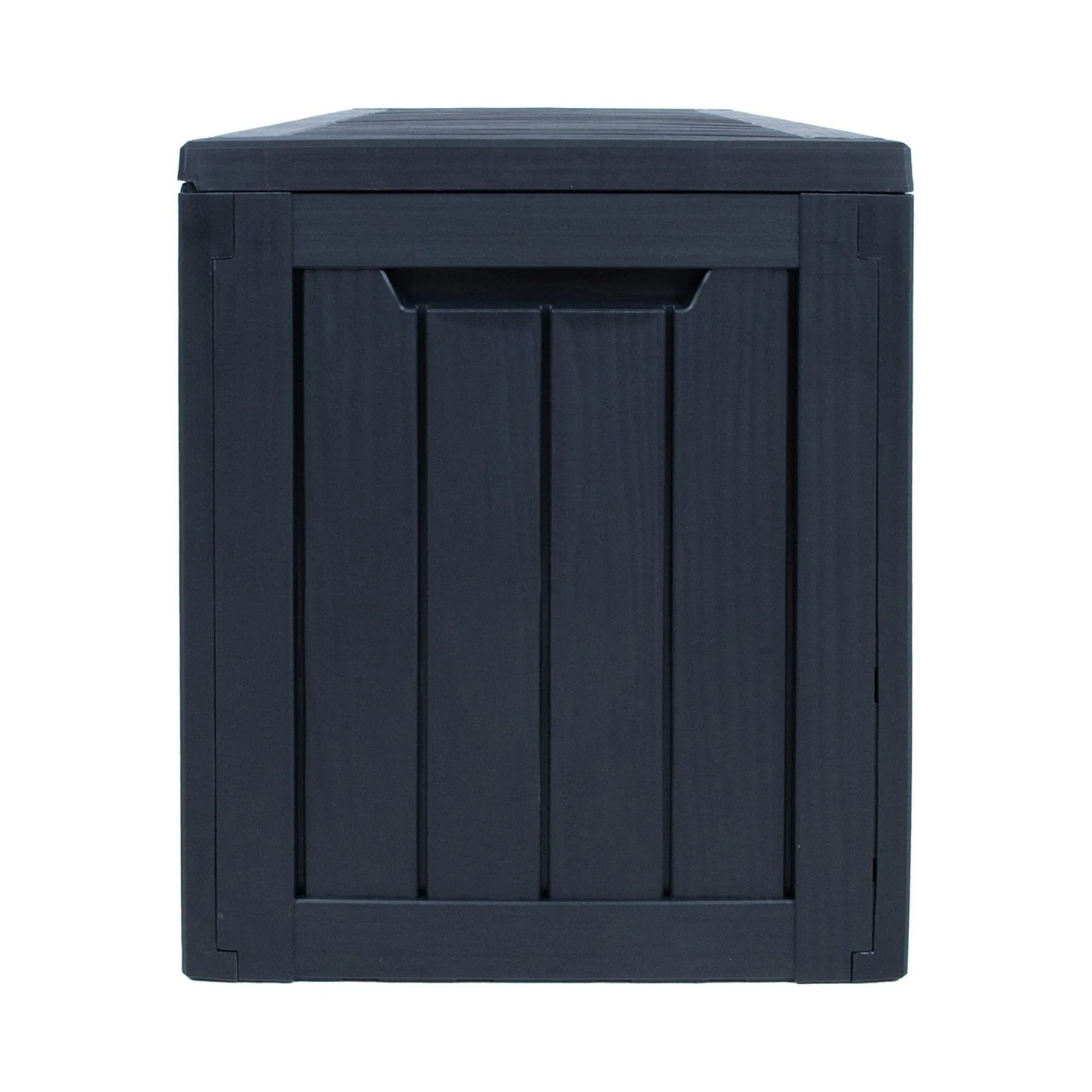 Oppbevaringsboks HOME4YOU Bomm 117,5x47,5x59 cm/300L, Svart plast