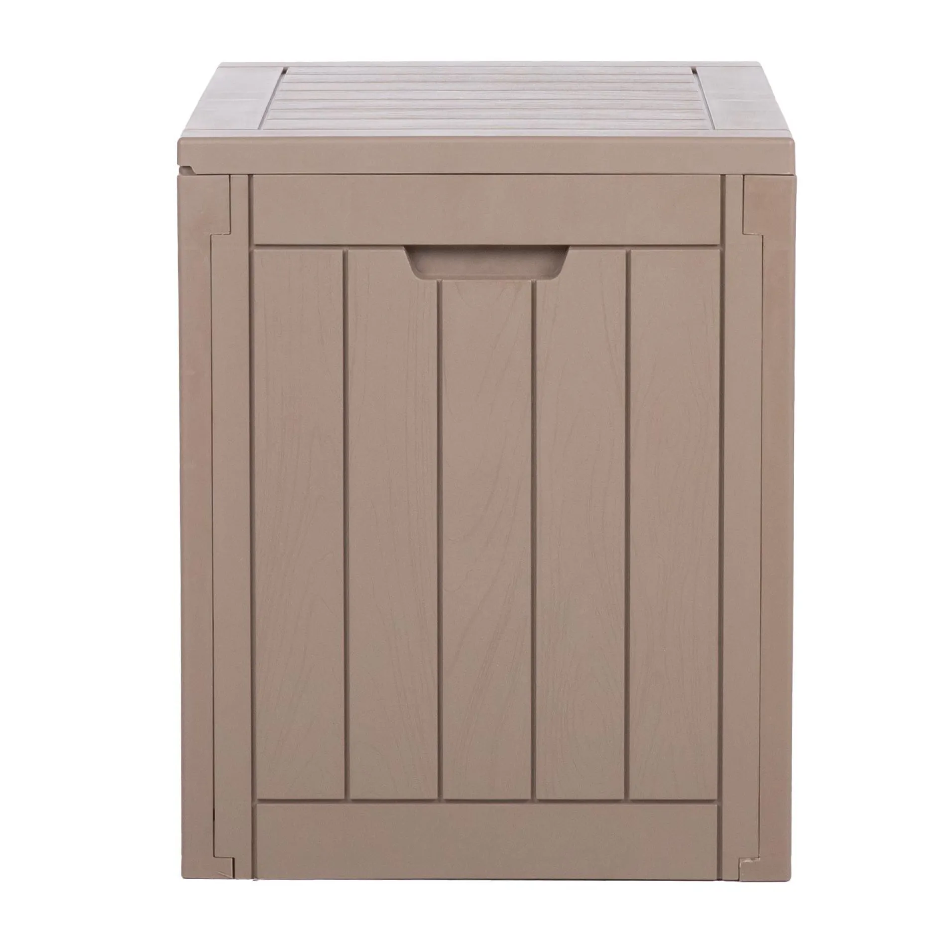 Oppbevaringsboks HOME4YOU Portola 56x43x53 cm/118 L, beige plast