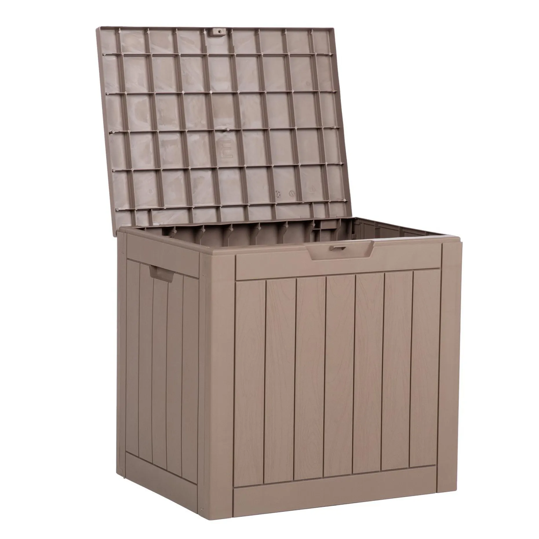 Oppbevaringsboks HOME4YOU Portola 56x43x53 cm/118 L, beige plast