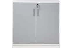 Oppbevaringsenhet Zehna Grå, hvit, 80x40x80 cm