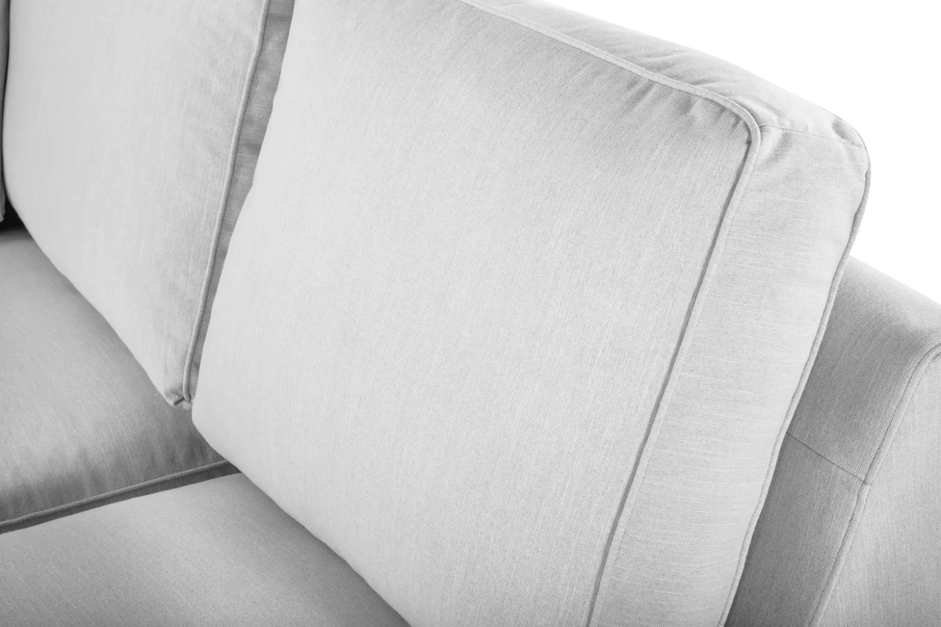 Optus Lyx 6-seters Høyrevendt U-formet Large Sofa med Divan og Sjeselong i Stoff