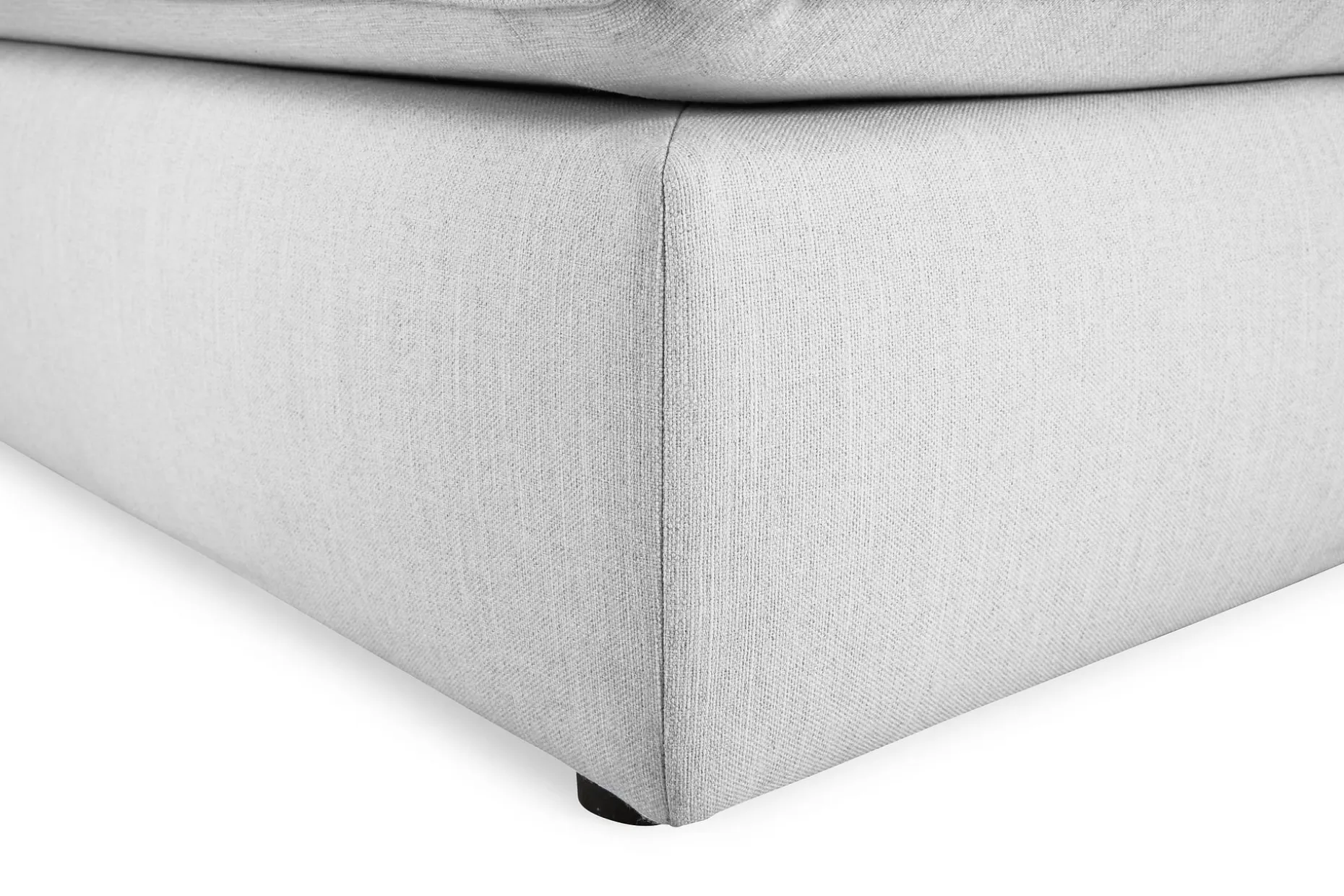 Optus Lyx 4-seters Høyrevendt U-formet Sofa med Divan og Sjeselong i Stoff