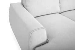 Optus Lyx 5-seters Høyrevendt U-formet Hjørnesofa med Divan i Stoff