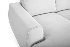 Optus Lyx 5-seters Vendbar L-formet Hjørnesofa i Stoff