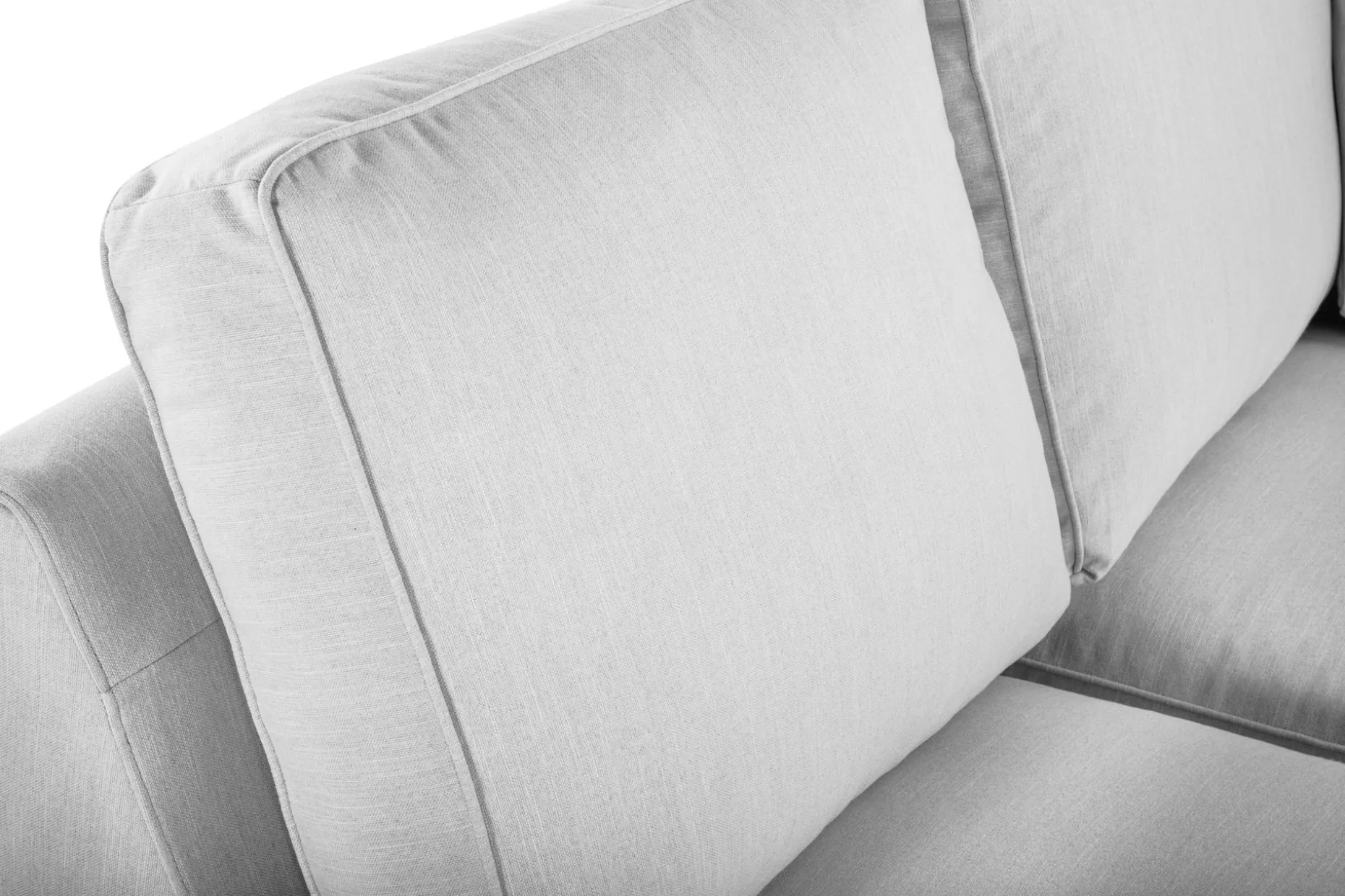 Optus Lyx 4-seters Venstrevendt U-formet Sofa med Divan og Sjeselong i Stoff