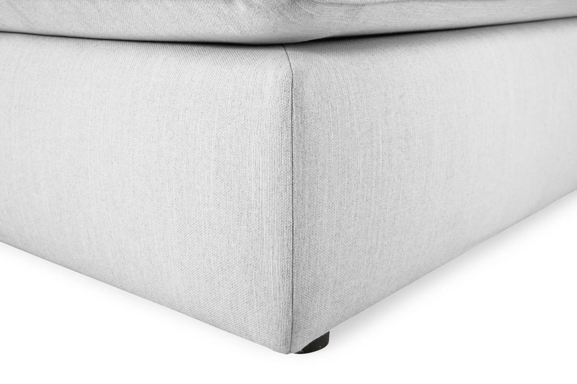 Optus Lyx 4-seters Venstrevendt U-formet Sofa med Divan og Sjeselong i Stoff