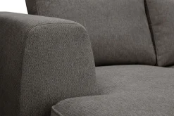 Optus 6-seters U-sofa med divan og sjeselong venstre