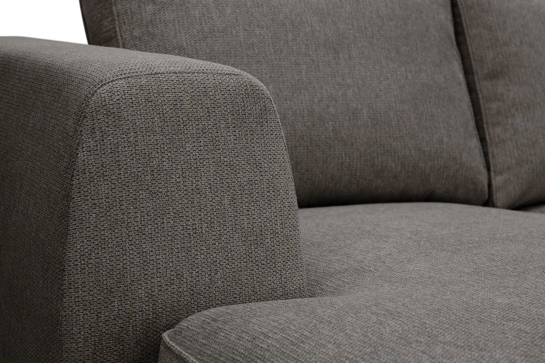Optus 6-seters U-sofa med divan og sjeselong venstre