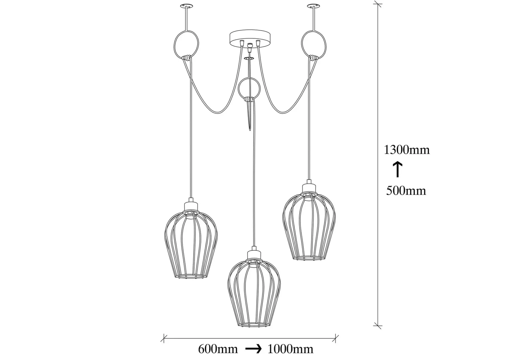 Opviq Tel Taklampe