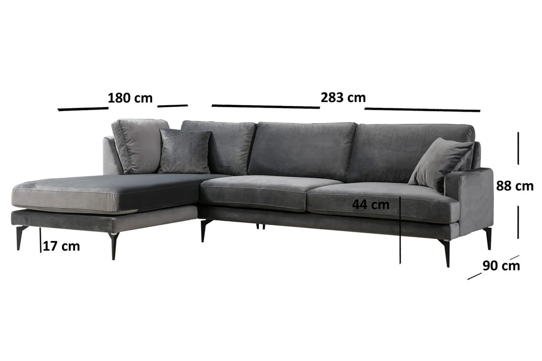 Ostberg Hjørnesofa med Divan Venstre