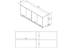 Ovrin Konsollbord 150 cm