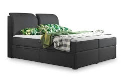 Owen Oppbevaringsseng 160x200 Svart