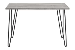 Owen Skrivebord 102 cm Grå/Svart