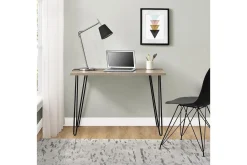 Owen Skrivebord 102 cm Natur/Svart