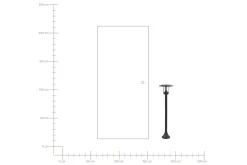 Palaia Pullertlampe 98 cm E27